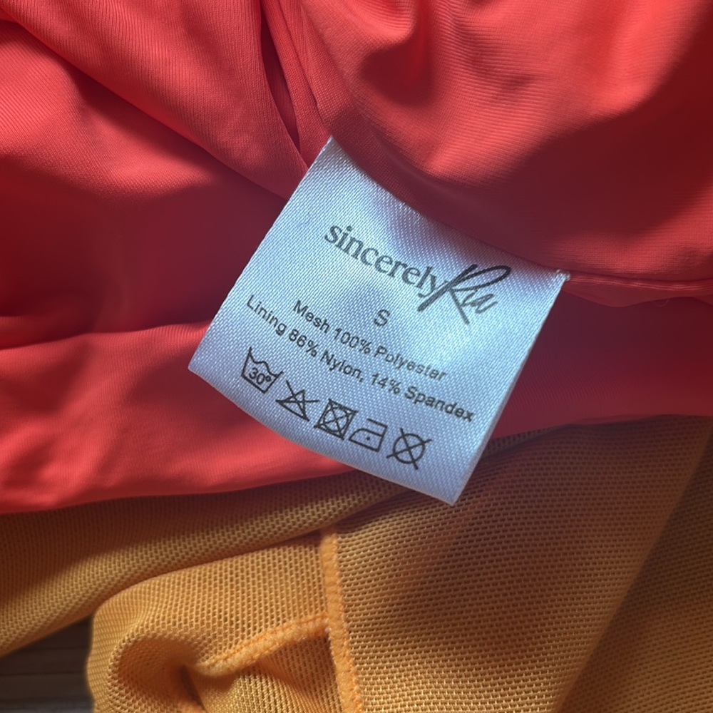 Sincerely Ria Rama Dress In Sunset Size Small - Picture 4 of 7